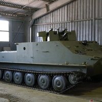 Павильон: Советские лёгкие танки и БМД, техника ВДВ