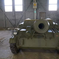 Павильон: Советские лёгкие танки и БМД, техника ВДВ