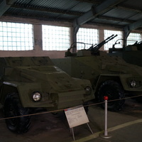 Павильон: Отечественные бронеавтомобили, БТР и БМП