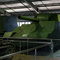 Павильон: Советские тяжёлые танки и САУ