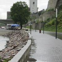 Нарва, набережная