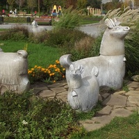 Парковые скульптуры Донецка