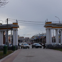 Соборный парк, центральный вход