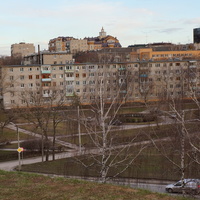 Рязань с крепостного вала