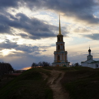 Рязань с крепостного вала