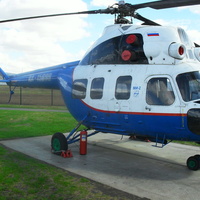 вертолёт МИ-2 в музее гражданской авиации