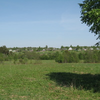 Панорама деревни Вологдино