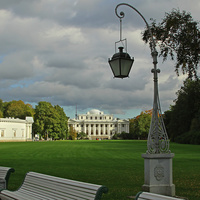 Вид на Елагин дворец