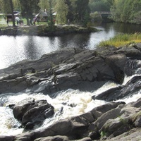 Рускеальские водопады на  реке Тохмайоки