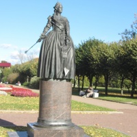 Пушкин, памятник Екатерине II