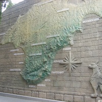 Карта Крыма в Алуште