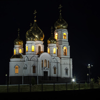 Церковь ночью