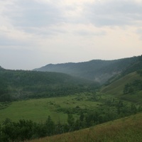 Долина р, Будюмкан, 3-4 км выше устья реки
