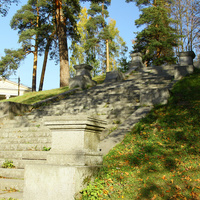 Лестница к Павловскому дворцу