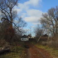 Дорога внутри села