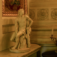 Павловский дворец. В Малом кабинете Павла I.