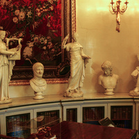 Павловский дворец. Библиотека императрицы Марии Федоровны.