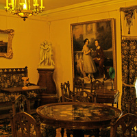 Павловский дворец. Готическая гостиная. 1840 год.