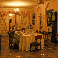 Павловский дворец. Столовая. 1820 год.