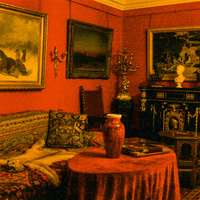 Павловский дворец. Кабинет 19-го века.