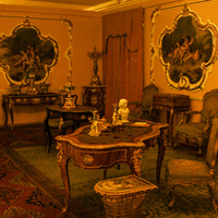 Павловский дворец. Кабинет - будуар. 1850 год.