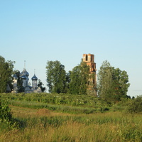 Спасо-Преображенский Геннадиев мужской монастырь. Вид от озера