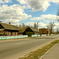 Улица в Белынковичах.
