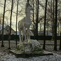 Скульптура в Детскосельском