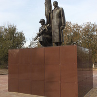 Станица Каргинская. Мемориал погибшим на войне.