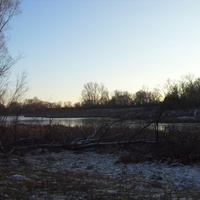 Пруд за садом