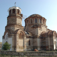 Восстановление церкви Троицы Живоначальной в Дядине (30 августа 2009 года)