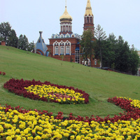 Церковь Казанской иконы Божией Матери (храм Казанской Божией Матери). (7 августа 2008)