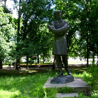 Памятник Пушкину,в парке декабристов.