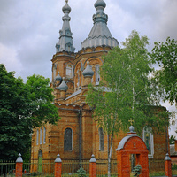 Церковь Николая Чудотворца (Никольская церковь). 15 июля 2004 года