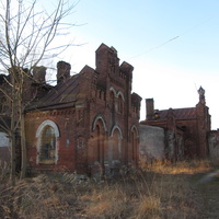 Стрельна, руины Орловского дворца