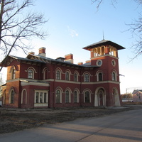 Стрельна. Здание ж/д вокзала