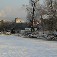 Берег реки Чухонки
