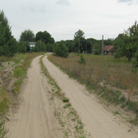 дорога от деревни Муравинка в Гуту