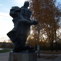 Мамаев Курган. Памятник у братской могилы. 28 октября 2007 года