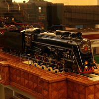 Музей железнодорожного транспорта. Макет паровоза 1945 г.