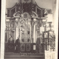 Іконостас (1818) із старої дерев"яної церкви (1700-тих р.) с. Великі Куськіві