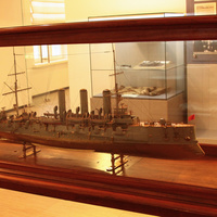 Военно-морской музей. Макет крейсера "Аврора".