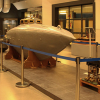 Военно-морской музей. Подводная лодка 1880 г.