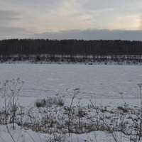 Зима. Волга.