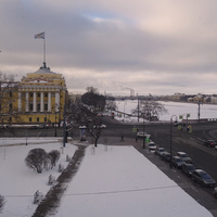 Вид из Зимнего дворца
