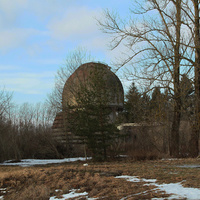 Одно из зданий Пулковской обсерватории