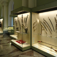 Эрмитаж. Зал оружейного искусства Ближнего Востока.