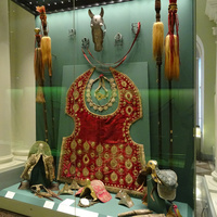 Эрмитаж. Зал оружейного искусства Ближнего Востока.