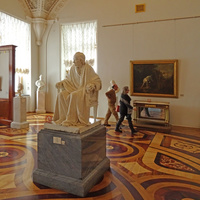 Эрмитаж. Зал искусства Франции 18 века.