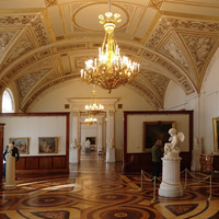 Эрмитаж. Зал искусства Франции 18 века.